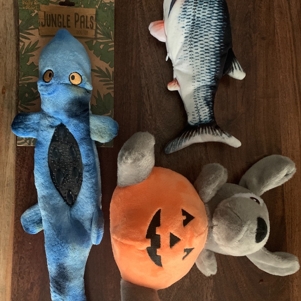 Set of 3 Dog/Cat/Baby Toys